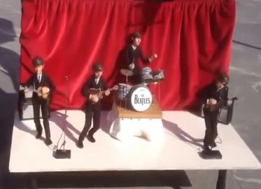 Beatles puppets
